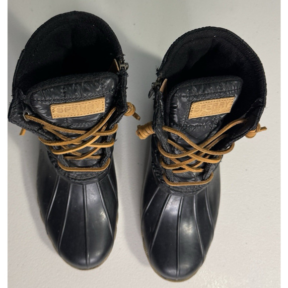 Sperry Womens 8 Rain Boot Waterproof Outdoor Quilted Saltwater Duck STD80755 - Picture 2 of 7